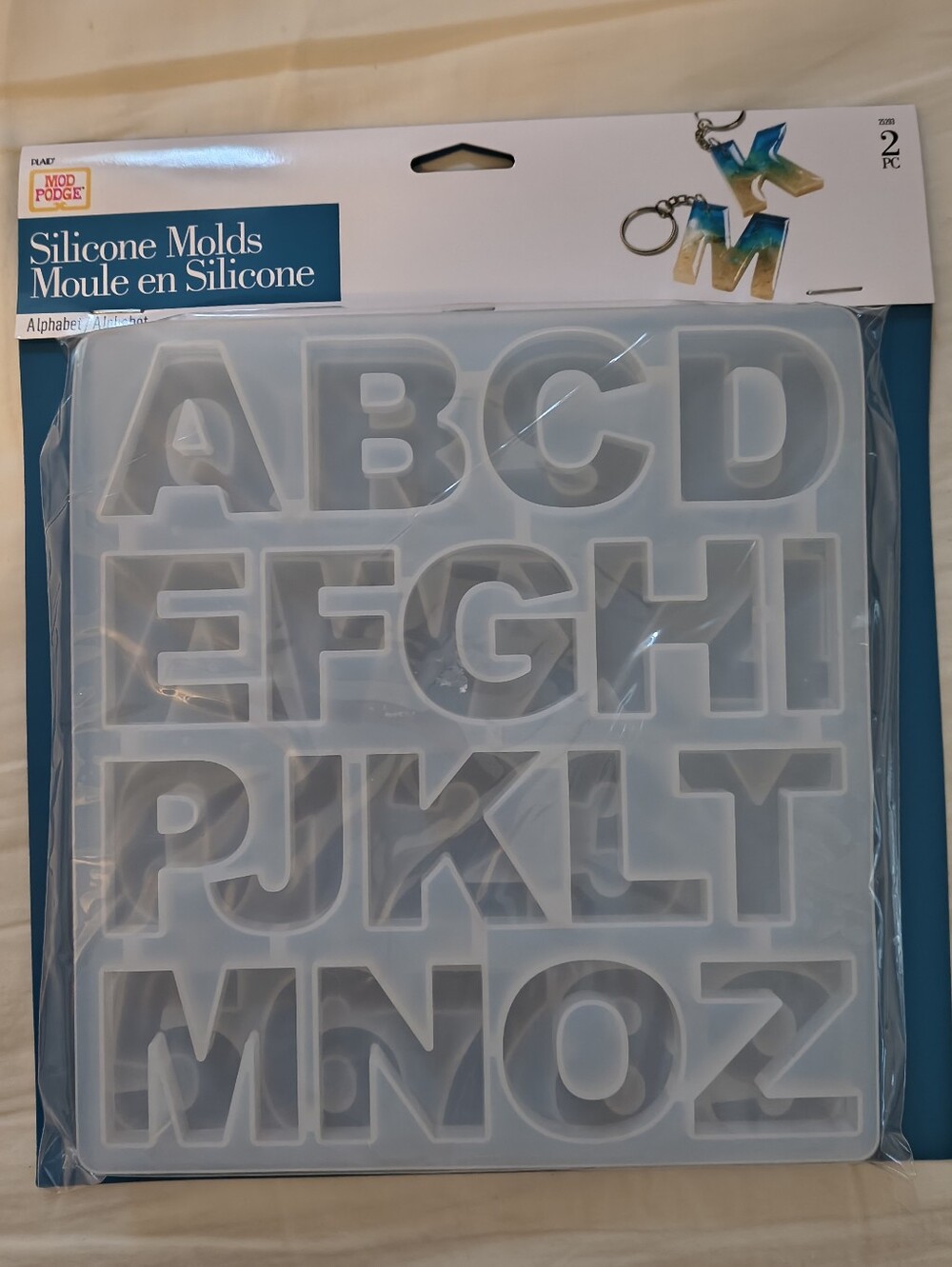 Mod Podge Alphabet Silicone Molds